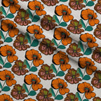 Mod Petal Pop Pattern 15 Fleece Fabric — fleece fabric folded close-up preview (mv-fleece-v1:lying)