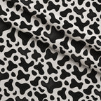 Moo Spots Pattern 3 Fleece Fabric — fleece fabric folded close-up preview (mv-fleece-v1:lying)