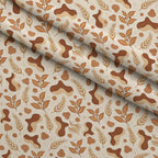 Moo Spots Pattern 5 Fleece Fabric — fleece fabric folded close-up preview (mv-fleece-v1:lying)