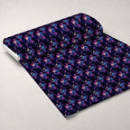 Moonlit Blooms Pattern 1 Fleece Fabric — fleece fabric unrolled bolt preview (mv-fleece-v1:bolt)