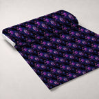 Moonlit Blooms Pattern 4 Fleece Fabric — fleece fabric unrolled bolt preview (mv-fleece-v1:bolt)