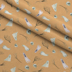 Moonlit Mischief Pattern 12 Fleece Fabric — fleece fabric folded close-up preview (mv-fleece-v1:lying)