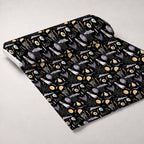 Moonlit Mischief Pattern 15 Fleece Fabric — fleece fabric unrolled bolt preview (mv-fleece-v1:bolt)