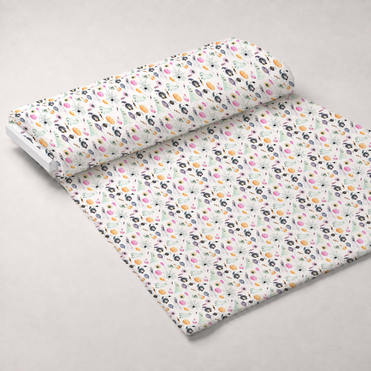 Moonlit Mischief Pattern 20 Fleece Fabric — fleece fabric unrolled bolt preview (mv-fleece-v1:bolt)