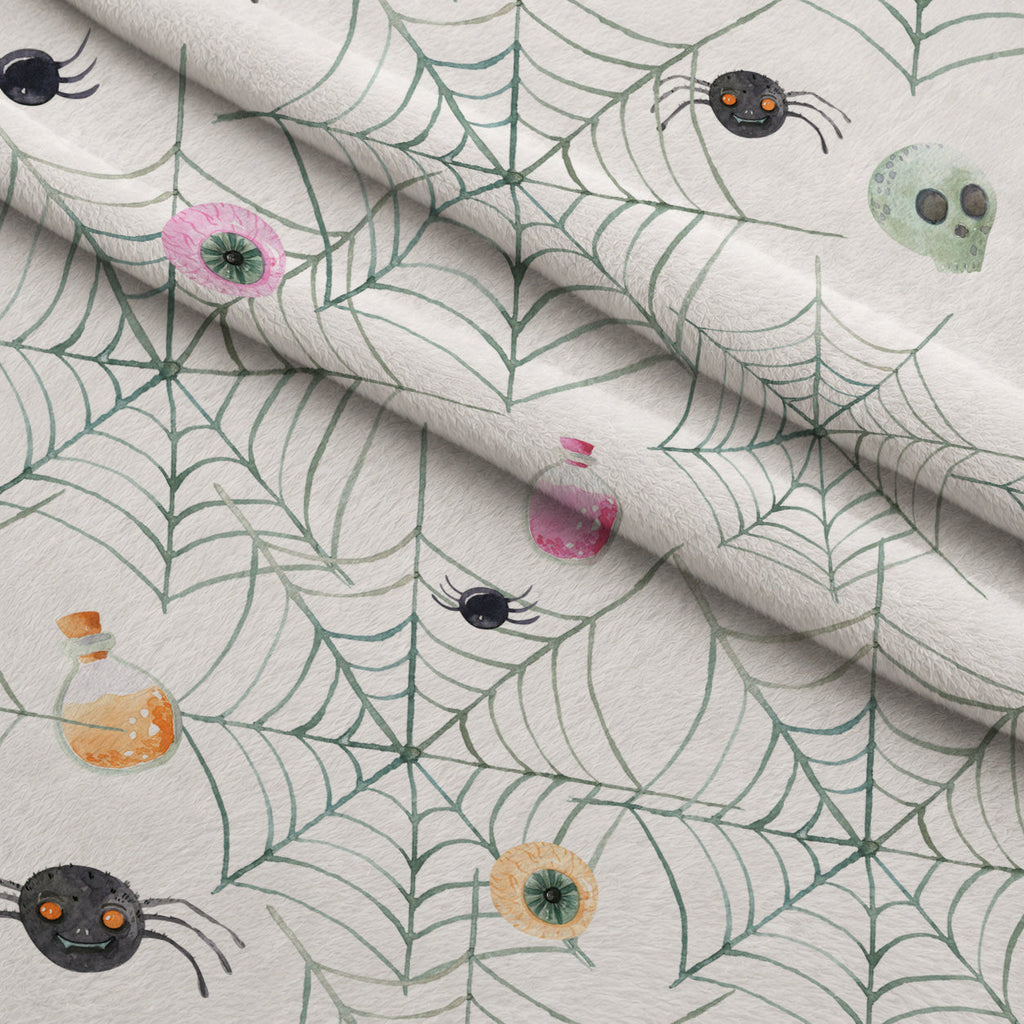Moonlit Mischief Pattern 23 Fleece Fabric — fleece fabric folded close-up preview (mv-fleece-v1:lying)