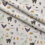 Moonlit Mischief Pattern 5 Fleece Fabric — fleece fabric folded close-up preview (mv-fleece-v1:lying)