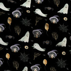 Moonlit Mischief Pattern 7 Fleece Fabric — fleece fabric folded close-up preview (mv-fleece-v1:lying)