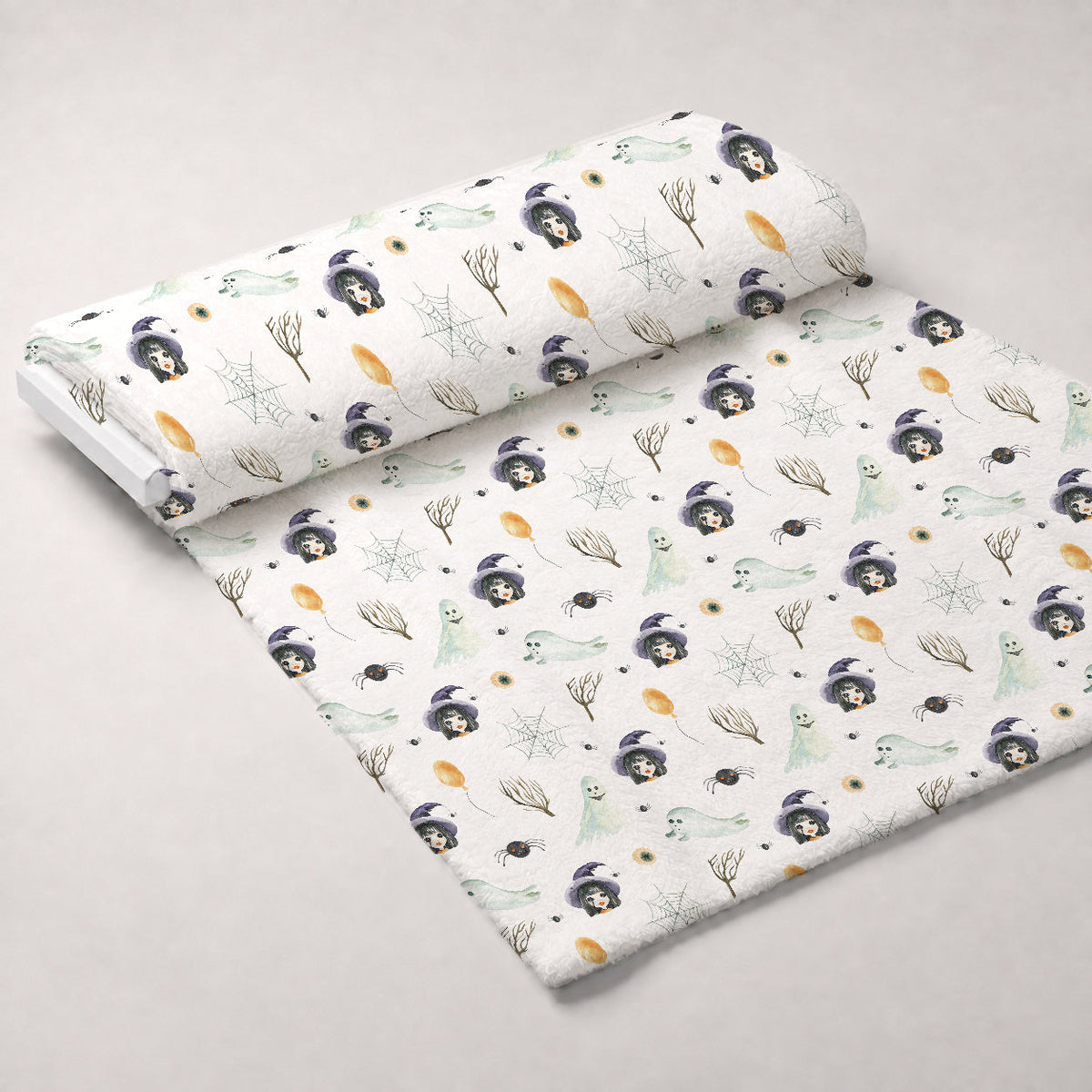 Moonlit Mischief Pattern 8 Fleece Fabric — fleece fabric unrolled bolt preview (mv-fleece-v1:bolt)