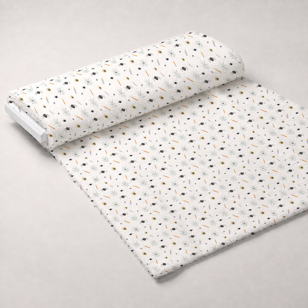 Moonlit Mischief Pattern 9 Fleece Fabric — fleece fabric unrolled bolt preview (mv-fleece-v1:bolt)