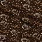 Morning Mocha Pattern 4 Fleece Fabric — fleece fabric folded close-up preview (mv-fleece-v1:lying)