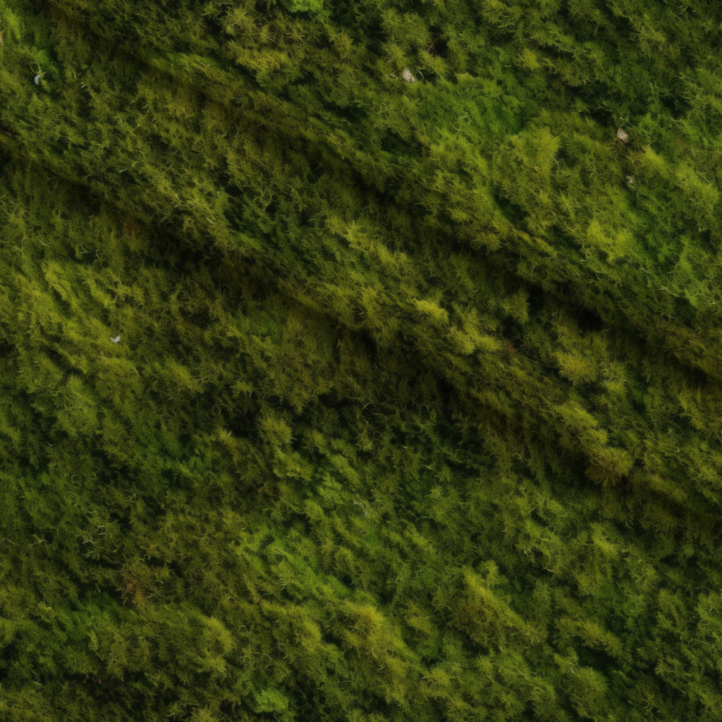 Moss Textures Pattern 11 Fleece Fabric — fleece fabric folded close-up preview (mv-fleece-v1:lying)