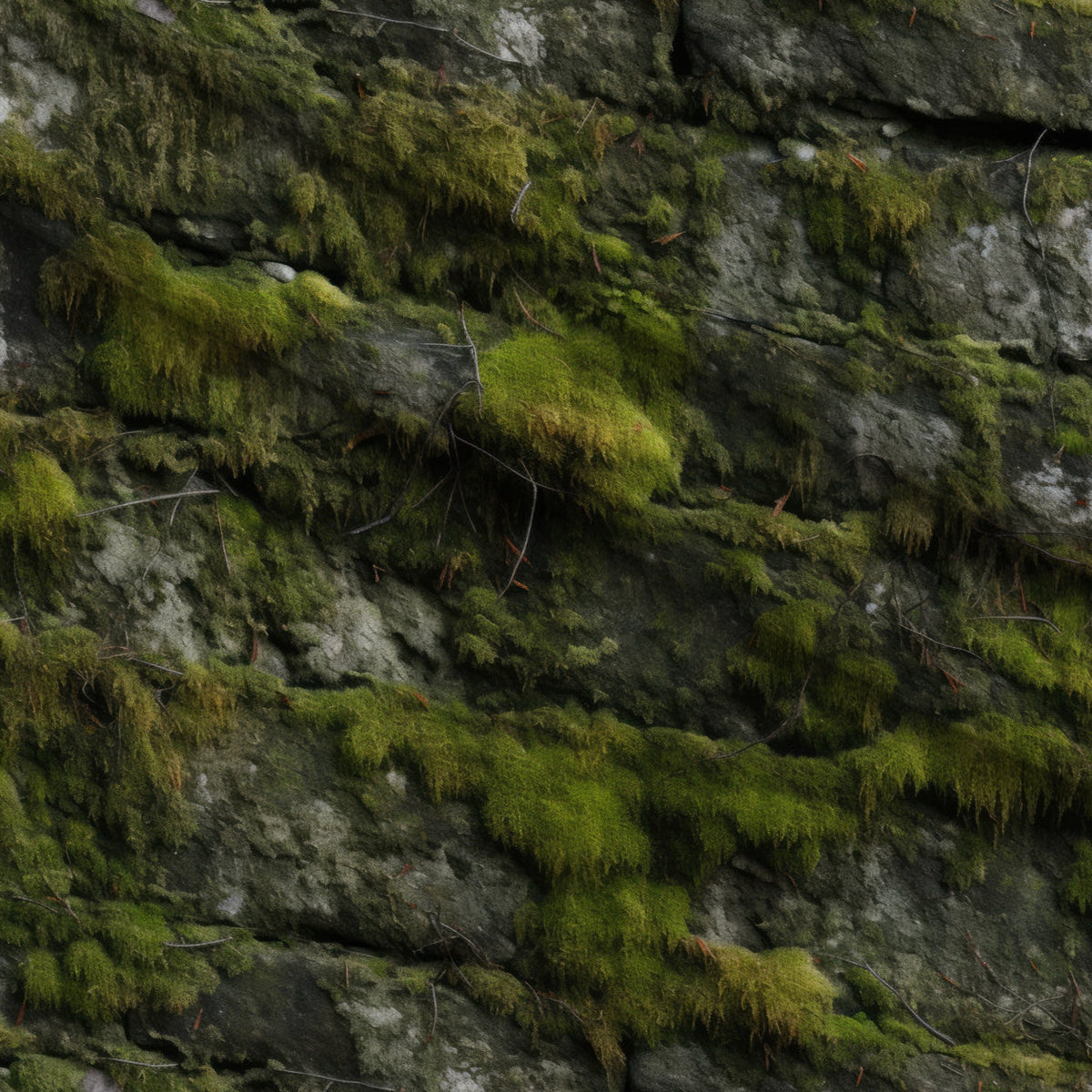 Moss Textures Pattern 2 Fleece Fabric — fleece fabric folded close-up preview (mv-fleece-v1:lying)