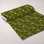 Moss Textures Pattern 3 Fleece Fabric — fleece fabric unrolled bolt preview (mv-fleece-v1:bolt)