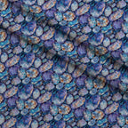 Mother of Pearl Pattern 10 Fleece Fabric — fleece fabric folded close-up preview (mv-fleece-v1:lying)