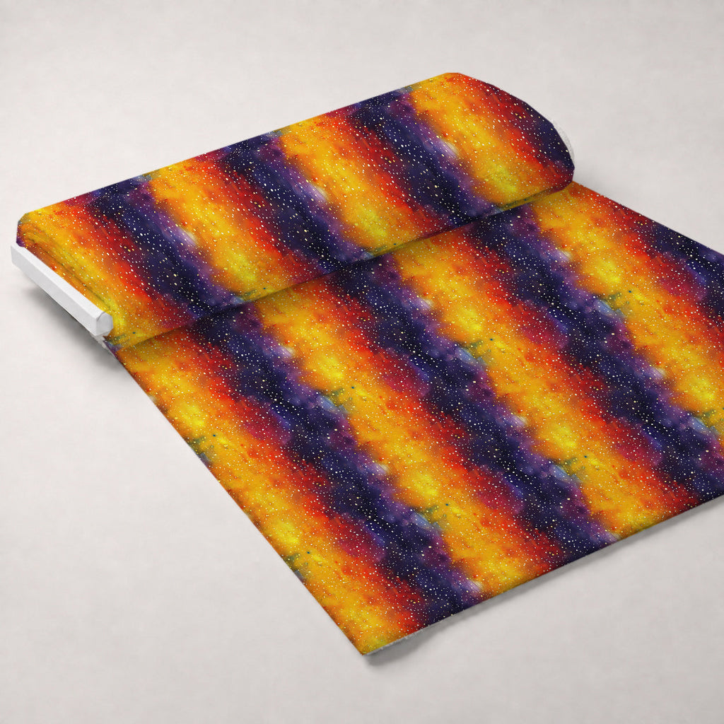 Nebula Confetti Pattern 1 Fleece Fabric — fleece fabric unrolled bolt preview (mv-fleece-v1:bolt)