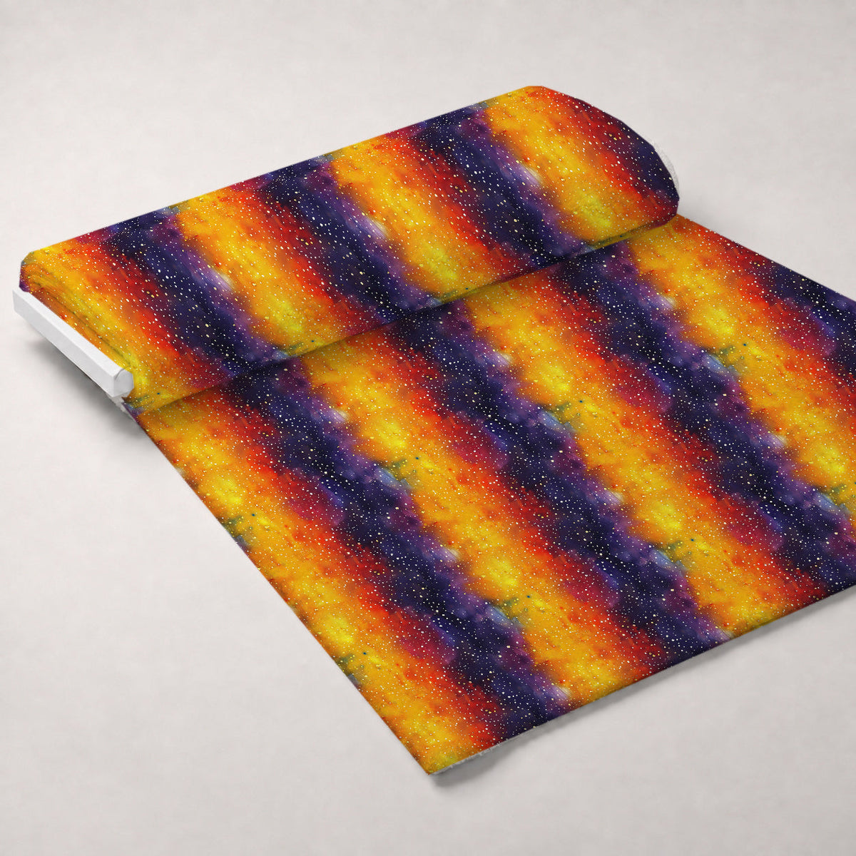 Nebula Confetti Pattern 1 Fleece Fabric — fleece fabric unrolled bolt preview (mv-fleece-v1:bolt)