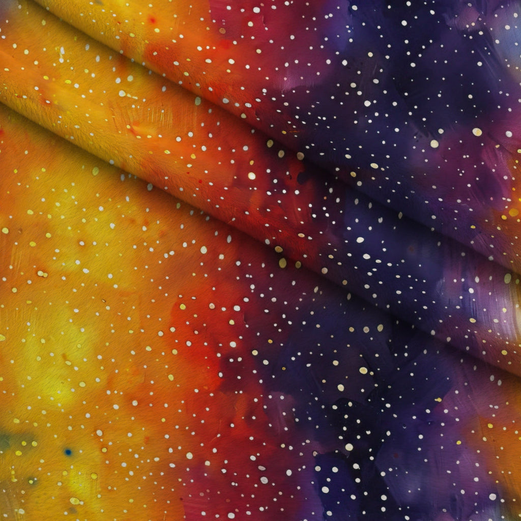 Nebula Confetti Pattern 1 Fleece Fabric — fleece fabric folded close-up preview (mv-fleece-v1:lying)