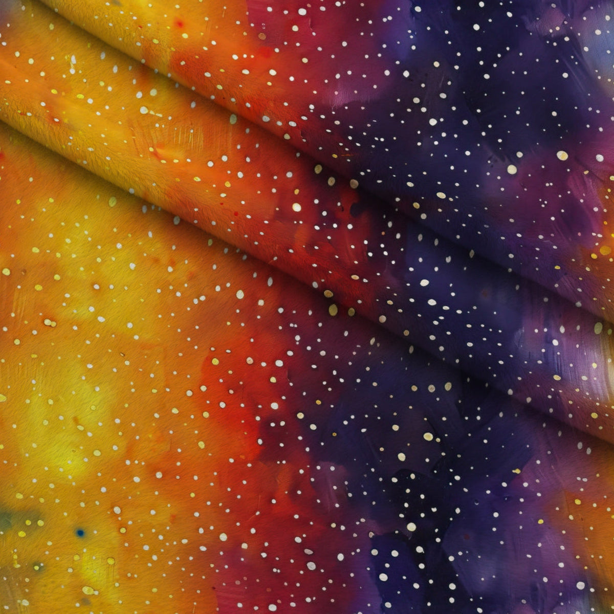 Nebula Confetti Pattern 1 Fleece Fabric — fleece fabric folded close-up preview (mv-fleece-v1:lying)