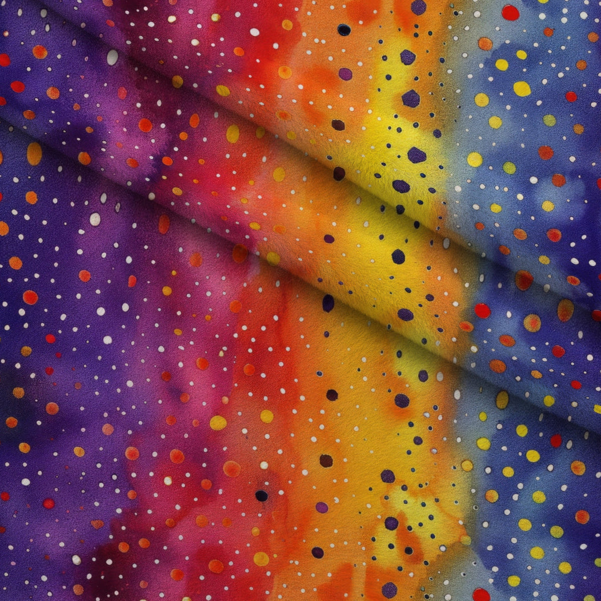 Nebula Confetti Pattern 11 Fleece Fabric — fleece fabric folded close-up preview (mv-fleece-v1:lying)