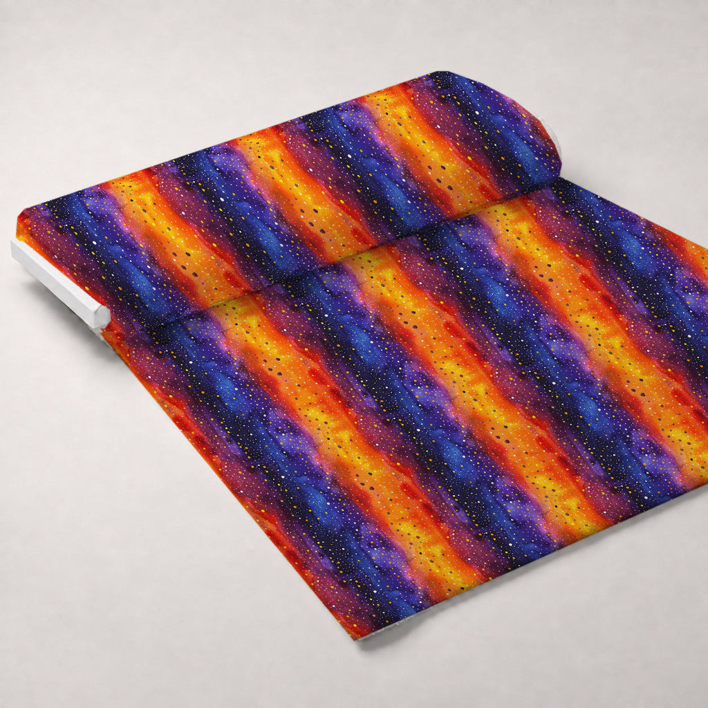 Nebula Confetti Pattern 3 Fleece Fabric — fleece fabric unrolled bolt preview (mv-fleece-v1:bolt)