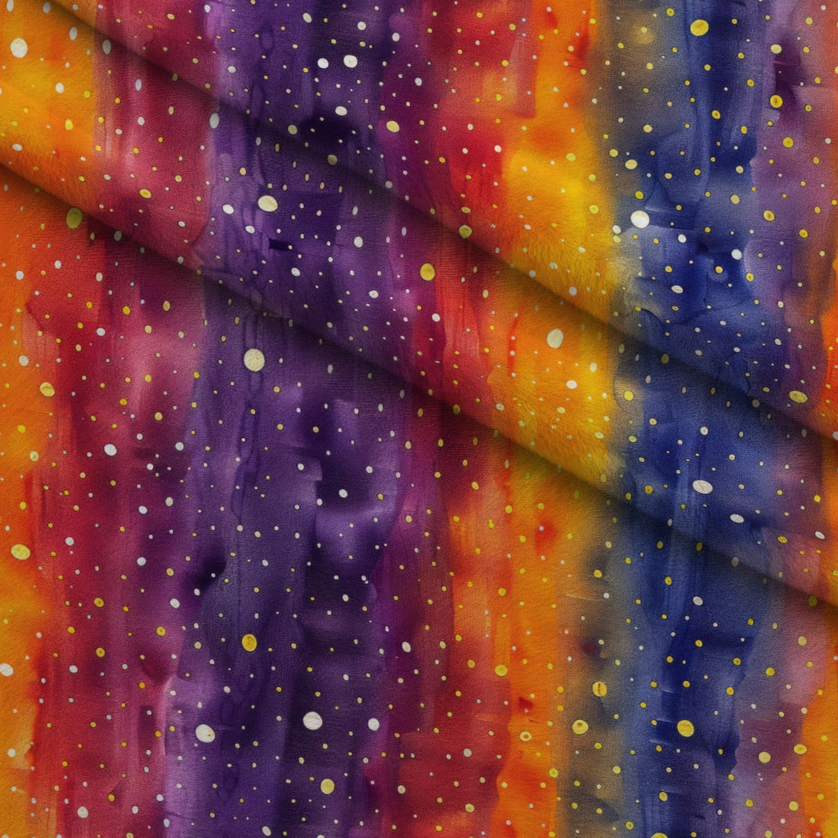 Nebula Confetti Pattern 5 Fleece Fabric — fleece fabric folded close-up preview (mv-fleece-v1:lying)