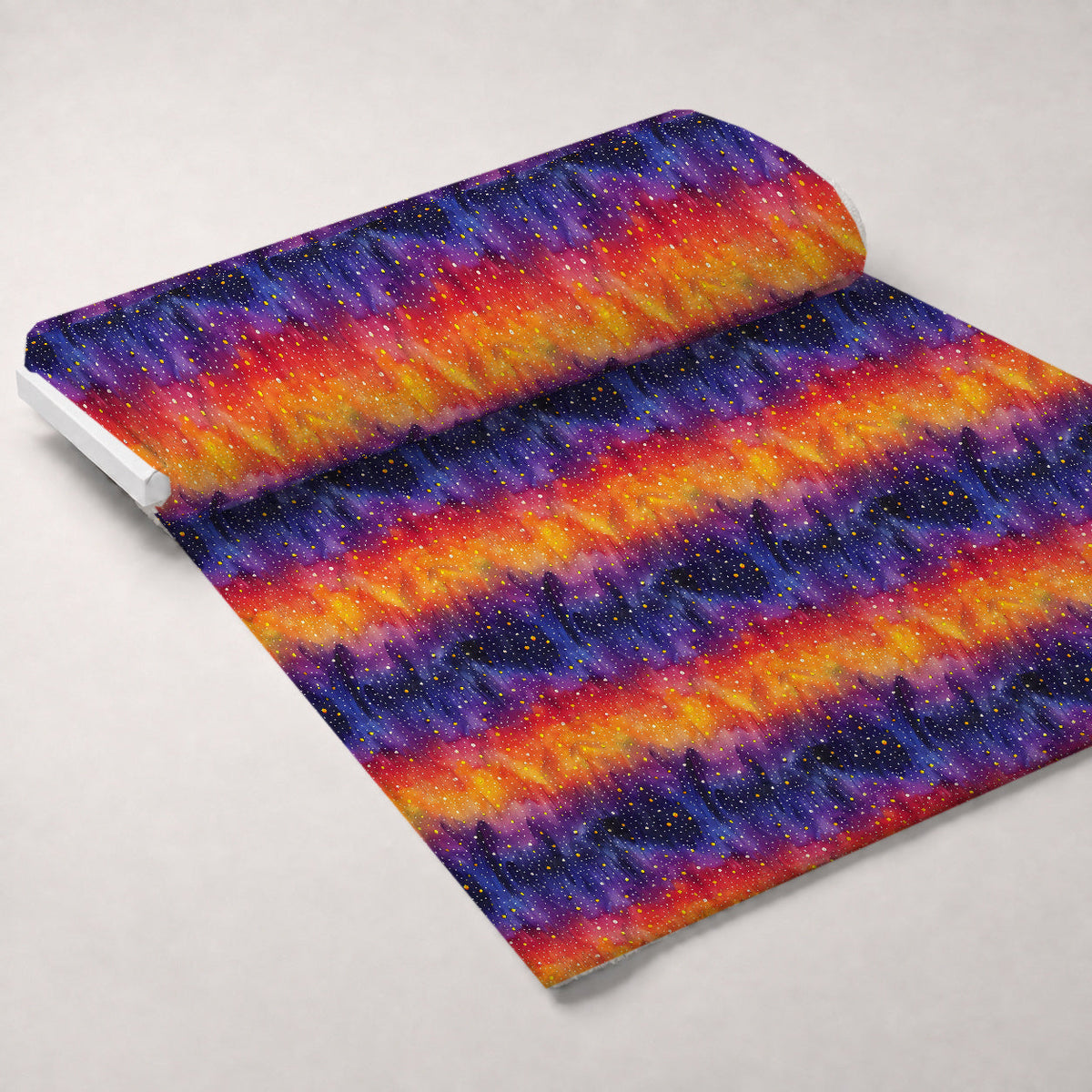 Nebula Confetti Pattern 7 Fleece Fabric — fleece fabric unrolled bolt preview (mv-fleece-v1:bolt)