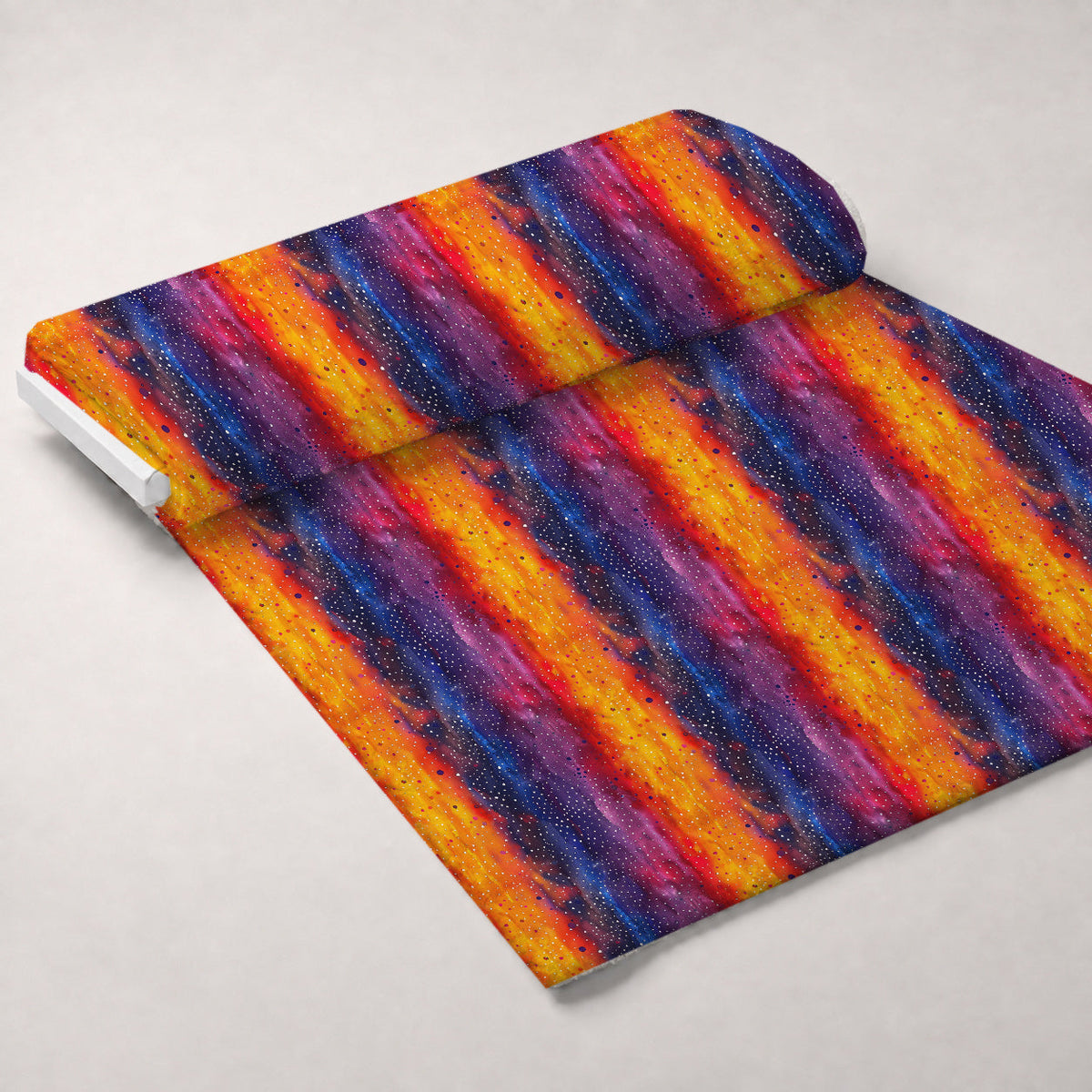 Nebula Confetti Pattern 8 Fleece Fabric — fleece fabric unrolled bolt preview (mv-fleece-v1:bolt)