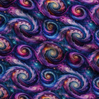 Nebula Dreams Pattern 1 Fleece Fabric — fleece fabric folded close-up preview (mv-fleece-v1:lying)