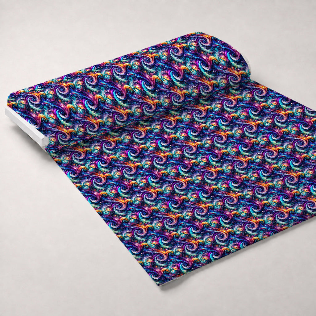 Nebula Dreams Pattern 9 Fleece Fabric — fleece fabric unrolled bolt preview (mv-fleece-v1:bolt)