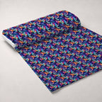 Nebula Dreams Pattern 9 Fleece Fabric — fleece fabric unrolled bolt preview (mv-fleece-v1:bolt)