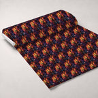 Nebula Forest Pattern 12 Fleece Fabric — fleece fabric unrolled bolt preview (mv-fleece-v1:bolt)