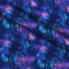 Nebula Forest Pattern 2 Fleece Fabric — fleece fabric folded close-up preview (mv-fleece-v1:lying)