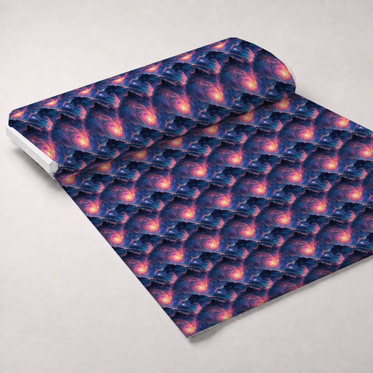 Nebula Forest Pattern 21 Fleece Fabric — fleece fabric unrolled bolt preview (mv-fleece-v1:bolt)