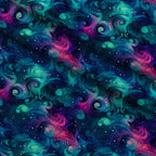 Nebula Swirls Pattern 14 Fleece Fabric — fleece fabric folded close-up preview (mv-fleece-v1:lying)