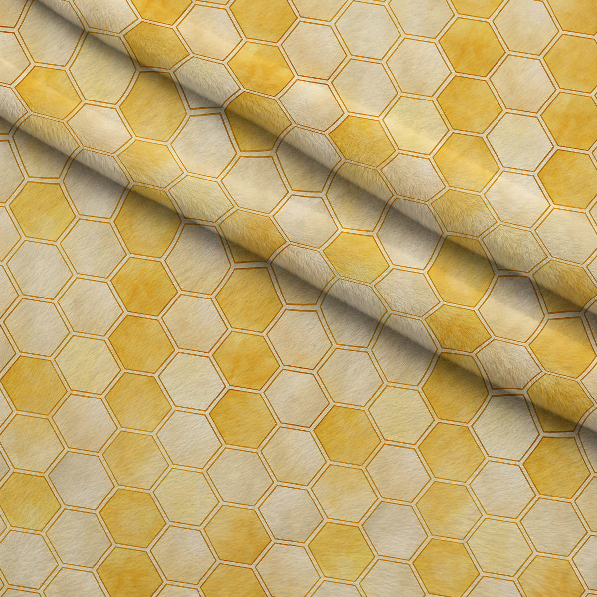 Nectar Meadow Pattern 14 Fleece Fabric — fleece fabric folded close-up preview (mv-fleece-v1:lying)
