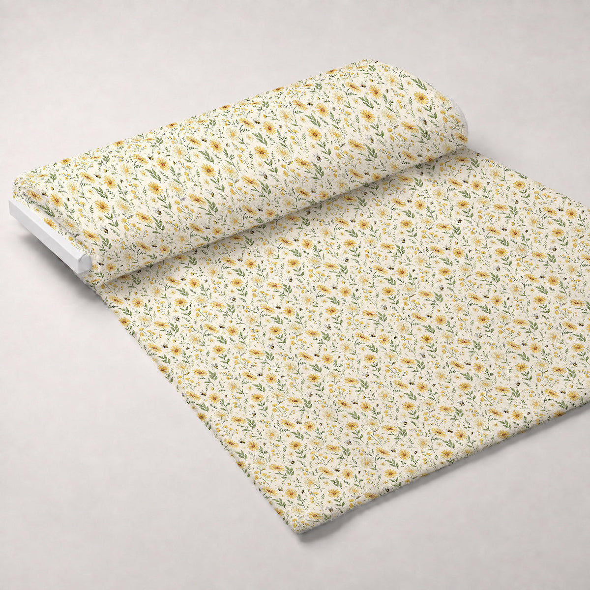 Nectar Meadow Pattern 17 Fleece Fabric — fleece fabric unrolled bolt preview (mv-fleece-v1:bolt)