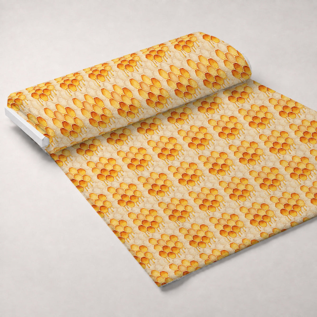 Nectar Meadow Pattern 19 Fleece Fabric — fleece fabric unrolled bolt preview (mv-fleece-v1:bolt)