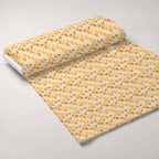 Nectar Meadow Pattern 2 Fleece Fabric — fleece fabric unrolled bolt preview (mv-fleece-v1:bolt)