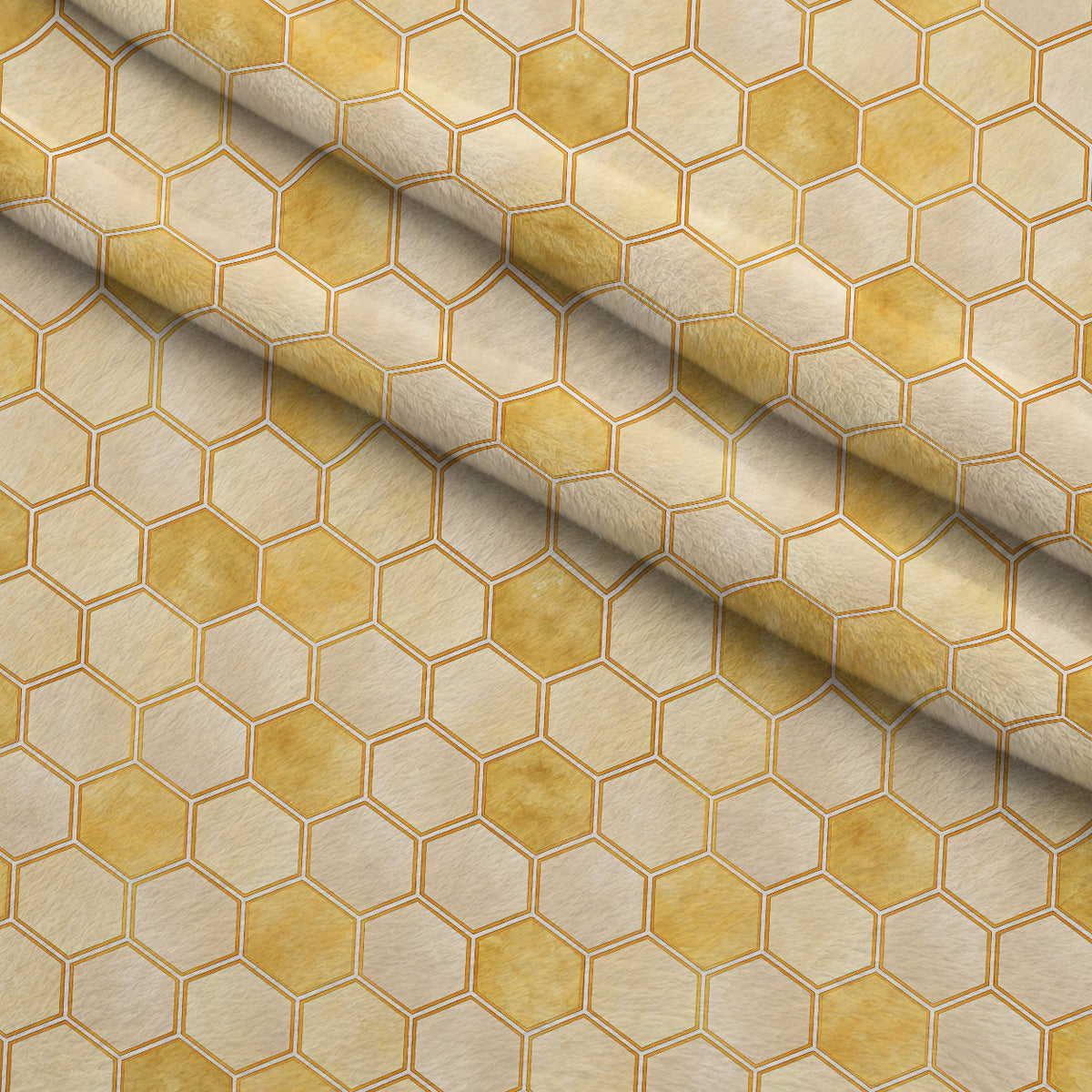Nectar Meadow Pattern 21 Fleece Fabric — fleece fabric folded close-up preview (mv-fleece-v1:lying)