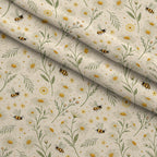 Nectar Meadow Pattern 9 Fleece Fabric — fleece fabric folded close-up preview (mv-fleece-v1:lying)