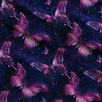 Neon Flutter Pattern 13 Fleece Fabric — fleece fabric folded close-up preview (mv-fleece-v1:lying)