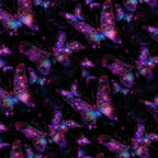 Neon Flutter Pattern 18 Fleece Fabric — fleece fabric folded close-up preview (mv-fleece-v1:lying)