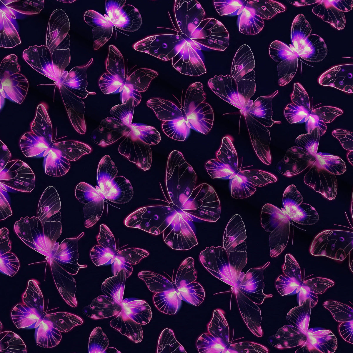 Neon Flutter Pattern 6 Fleece Fabric — fleece fabric folded close-up preview (mv-fleece-v1:lying)