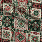 Nordic Noel Pattern 7 Fleece Fabric — fleece fabric folded close-up preview (mv-fleece-v1:lying)