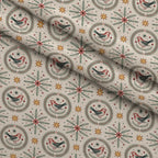 Nordic Reindeer Knit Pattern 13 Fleece Fabric — fleece fabric folded close-up preview (mv-fleece-v1:lying)