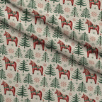 Nordic Reindeer Knit Pattern 6 Fleece Fabric — fleece fabric folded close-up preview (mv-fleece-v1:lying)