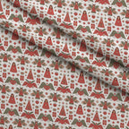 Nordic Reindeer Knit Pattern 8 Fleece Fabric — fleece fabric folded close-up preview (mv-fleece-v1:lying)