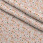North Pole Post Pattern 3 Fleece Fabric — fleece fabric folded close-up preview (mv-fleece-v1:lying)