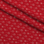 North Pole Post Pattern 7 Fleece Fabric — fleece fabric folded close-up preview (mv-fleece-v1:lying)
