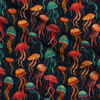 Ocean Drifters Pattern 2 Fleece Fabric — fleece fabric folded close-up preview (mv-fleece-v1:lying)